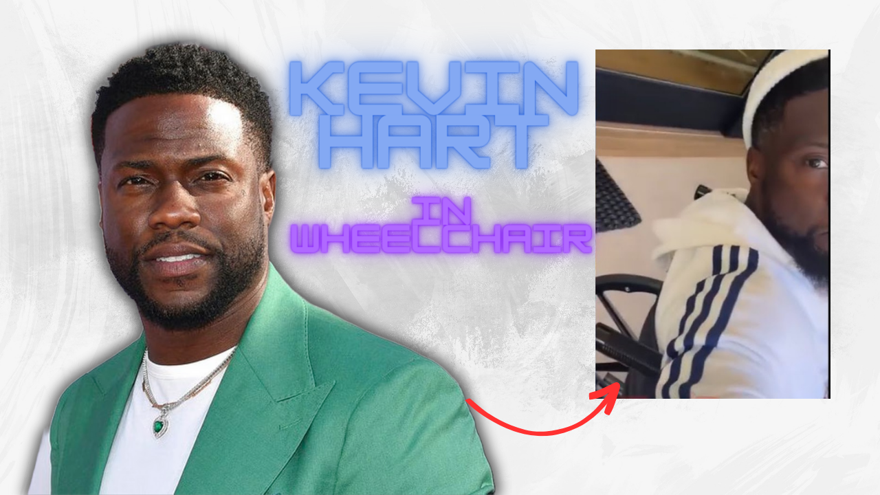 Kevin Hart in Wheelchair